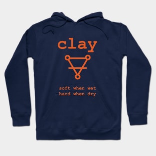 Alchemist symbol for Clay T shirt with definition Hoodie